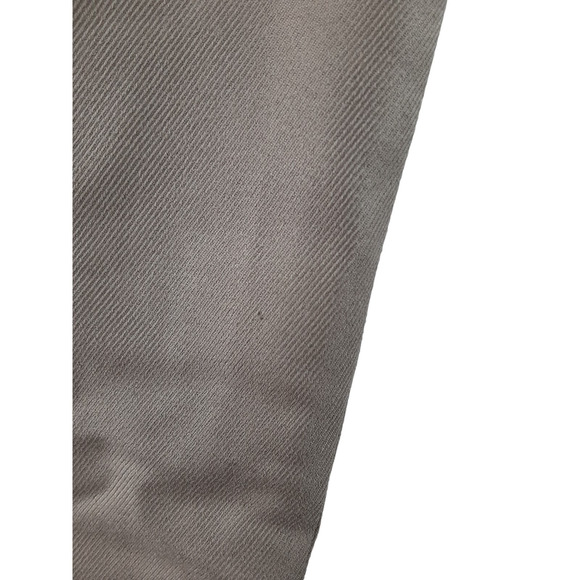 Vintage Talbots Women's Tan Khaki 100% Silk High Waist Straight Leg Pants 12 - Picture 7 of 10